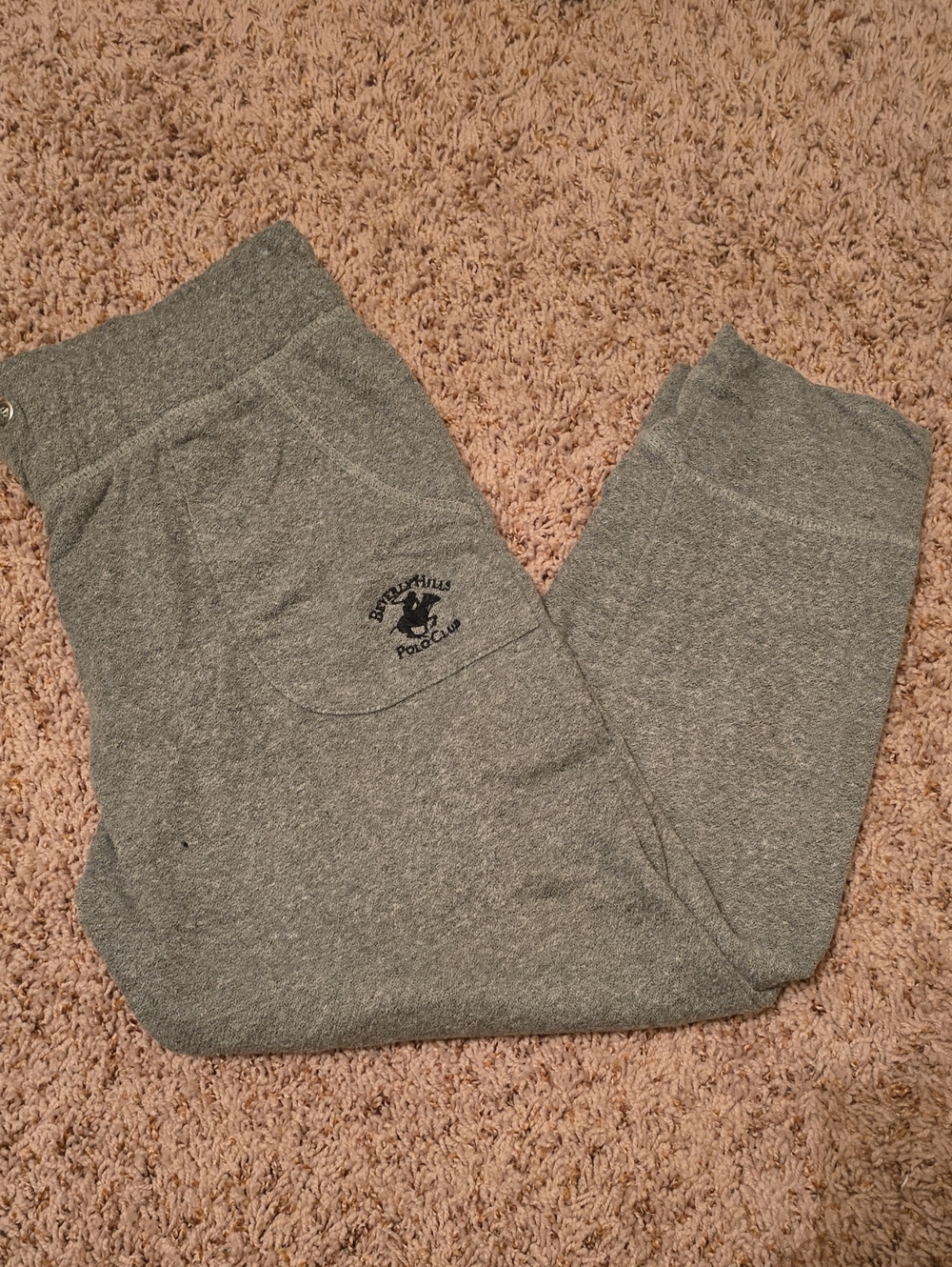 Beverly Hills Polo Club Kids Gray Jogger Sweatpants